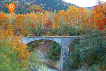 北海道遺産旧国鉄士幌線跡 アーチ橋